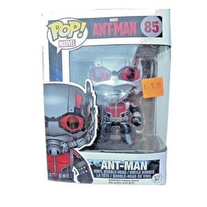 Funko POP! Marvel Bobble-Head Ant Man #85 Vinyl Figure NEW "BOX is slightly dent